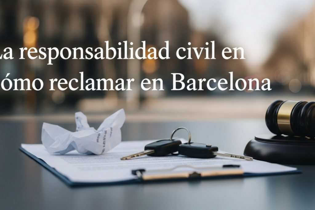 La responsabilidad civil en accidentes: cómo reclamar en Barcelona